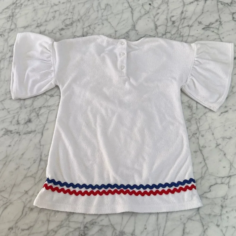 Janie and Jack Swim Cover Up Chevron Detail Sz 3T